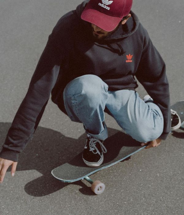 Individual performing conscious breathing technique outdoors